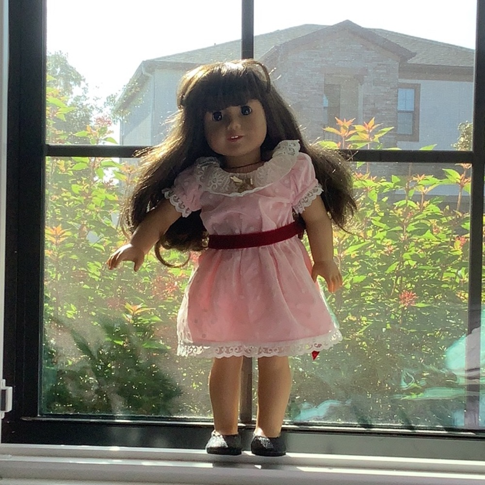 Samantha American girl doll, og dress (lost the shoes)😪 + another dress!